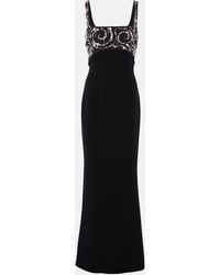 Safiyaa - Ezda Embellished Crepe Gown - Lyst