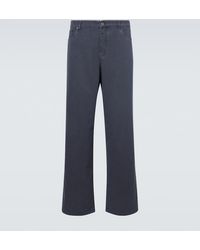 Miu Miu - Embroidered Wide-Leg Jeans - Lyst