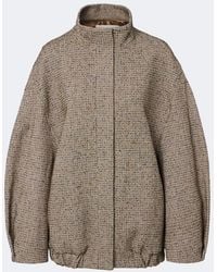 Dries Van Noten - Checked Bomber Jacket - Lyst