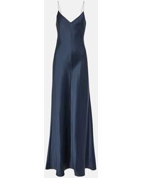 The Row - Guinevere Silk Satin Slip Dress - Lyst