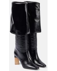 Chloé - Stiefel Georgia 90 Aus Leder - Lyst