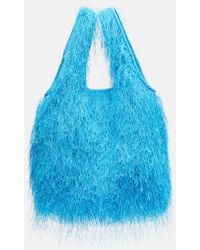 Dries Van Noten - Marche Medium Fringed Top-Handle Bag - Lyst