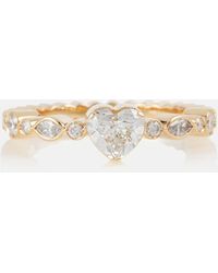 Sophie Bille Brahe - Anillo Coeur Ensemble de oro de 18 ct con diamantes - Lyst