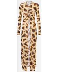 Christopher Esber - Printed Jersey Top - Lyst