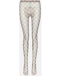 Gucci - GG Patterned Tights - Lyst