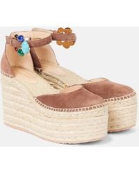 Gianvito Rossi - Alpargatas Con Cuna Shanti 100 De Ante - Lyst