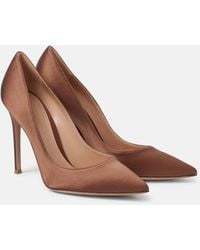 Gianvito Rossi - Gianvito 105 Satin Pumps - Lyst