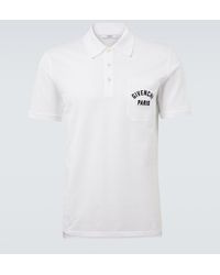 Givenchy - Paris Cotton Pique Polo Shirt - Lyst