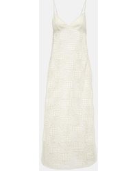 SIR. - Crochet Cotton Maxi Dress - Lyst