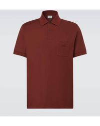 Tod's - Logo Cotton Polo Shirt - Lyst