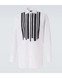 Junya Watanabe - X Guy Rover Striped Cotton Shirt - Lyst