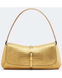 Balmain - Metropolis Small Leather Shoulder Bag - Lyst