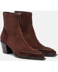 Jimmy Choo - Cece 60 Suede Ankle Boots - Lyst