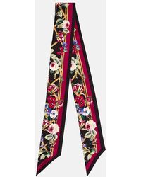 Dolce & Gabbana - Bedrucktes Tuch aus Seide - Lyst
