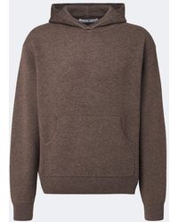 Acne Studios - Knitted Cashmere-Blend Hoodie - Lyst