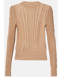 Isabel Marant - Kalyn Cotton And Wool Sweater - Lyst