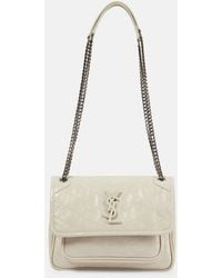 Saint Laurent - Niki Baby Leather Shoulder Bag - Lyst