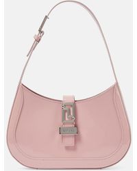 Versace - Greca Goddess Small Patent Leather Shoulder Bag - Lyst