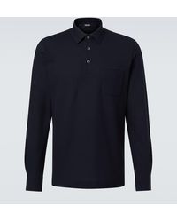 ZEGNA - Polohemd Aus Baumwolle - Lyst