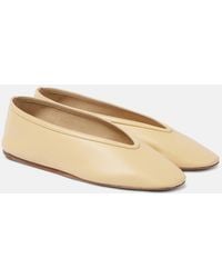 Le Monde Beryl - Luna Leather Ballet Flats - Lyst