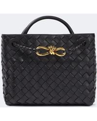 Bottega Veneta - Andiamo Small Leather Tote Bag - Lyst