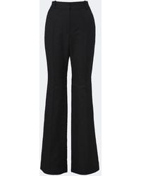 Nina Ricci - Wool-Blend Flared Pants - Lyst