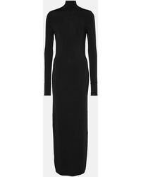 Galvan London - Iris Turtleneck Jersey Maxi Dress - Lyst