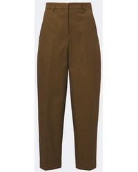 Altuzarra - Bix Cotton Tapered Pants - Lyst