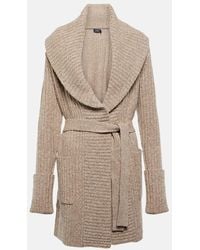 Polo Ralph Lauren - Cardigan a coste in misto lana e cashmere - Lyst