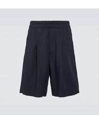 Giorgio Armani - Bermuda-Shorts aus einem Baumwollgemisch - Lyst