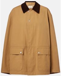 The Row - Frank Cotton Gabardine Jacket - Lyst