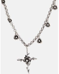 Blumarine - Embellished Necklace - Lyst
