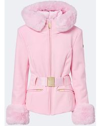 Goldbergh - Prezioso Belted Hooded Technical Ski Jacket - Lyst