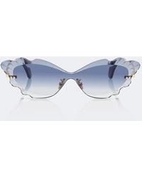 Aquazzura - Palm Beach Cat-Eye Sunglasses - Lyst