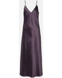 JOSEPH - Robe Clea En Satin De Soie - Lyst