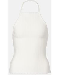 Jacquemus - Tablier Knitted Halterneck Top - Lyst