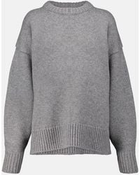 The Row - Pullover Ophelie in lana e cashmere - Lyst