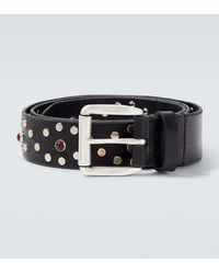 Our Legacy - Vortex Embellished Leather Belt - Lyst