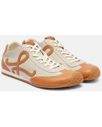 Loewe - Ballet Runner 2.0 Suede Sneakers - Lyst