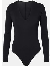 Wolford - The V Neck Bodysuit - Lyst