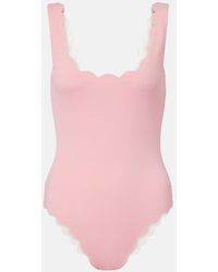 Marysia Swim - Palm Springs Scalloped Swimsuit - Lyst