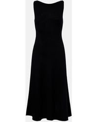 Extreme Cashmere - N°468 Gabrielle Wool-Blend Midi Dress - Lyst