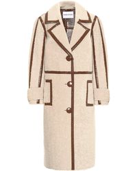 Stand Studio Kenzie Faux-shearling Coat - Natural