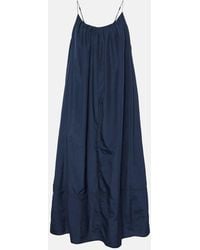 Faithfull the Brand - Seine Silk And Cotton Maxi Dress - Lyst