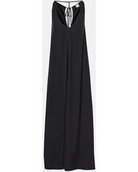TOTEME - Crepe-Back Satin Maxi Dress - Lyst