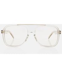 Saint Laurent - Sl 545 Aviator Sunglasses - Lyst