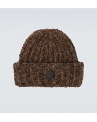 Moncler - Muetze Aus Alpakawolle Und Wolle - Lyst