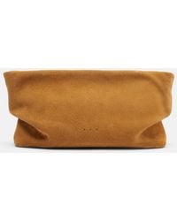 Aesther Ekme - Nina Small Suede Clutch - Lyst