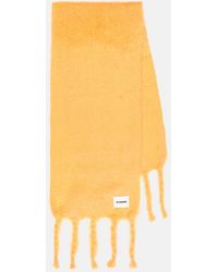 Jil Sander - Mohair And Wool-Blend Scarf - Lyst