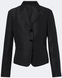 Gucci - Silk Faille Jacket - Lyst